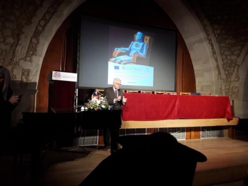 Ο ΓΓ Ανώτατης Εκπαίδευσης σε εκδήλωση του Πανεπιστημίου Κρήτης για το ερευνητικό πρόγραμμα «Τάλως-Τεχνητή Νοημοσύνη για τις Ανθρωπιστικές και τις Κοινωνικές Επιστήμες»