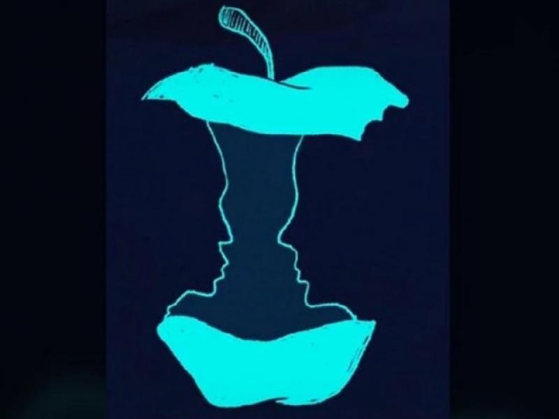 Οφθαλμαπάτη με μήλο