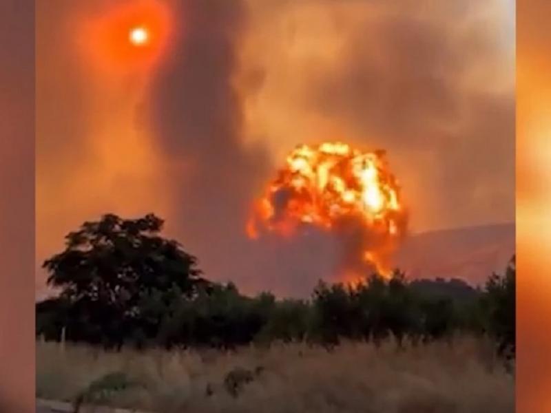 Έκρηξη στη Νέα Αγχίαλο