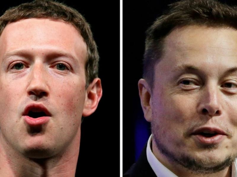Μαρκ Ζούκερμπεργκ και Έλον Μασκ