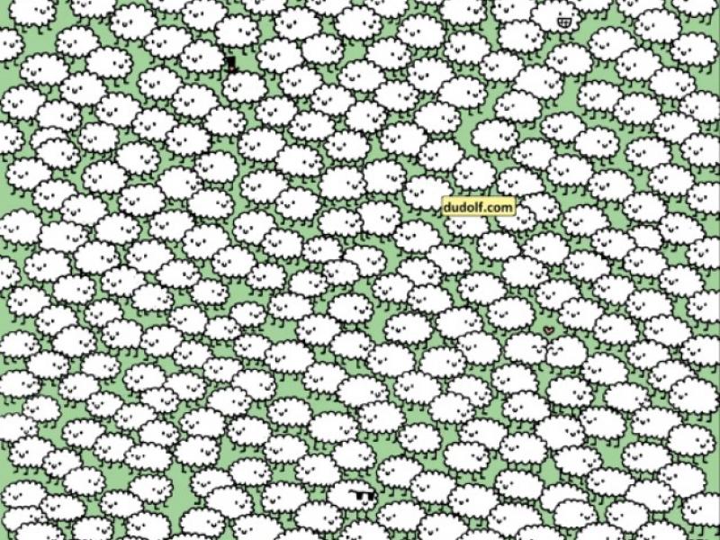 Οφθαλμαπάτη με σύννεφα