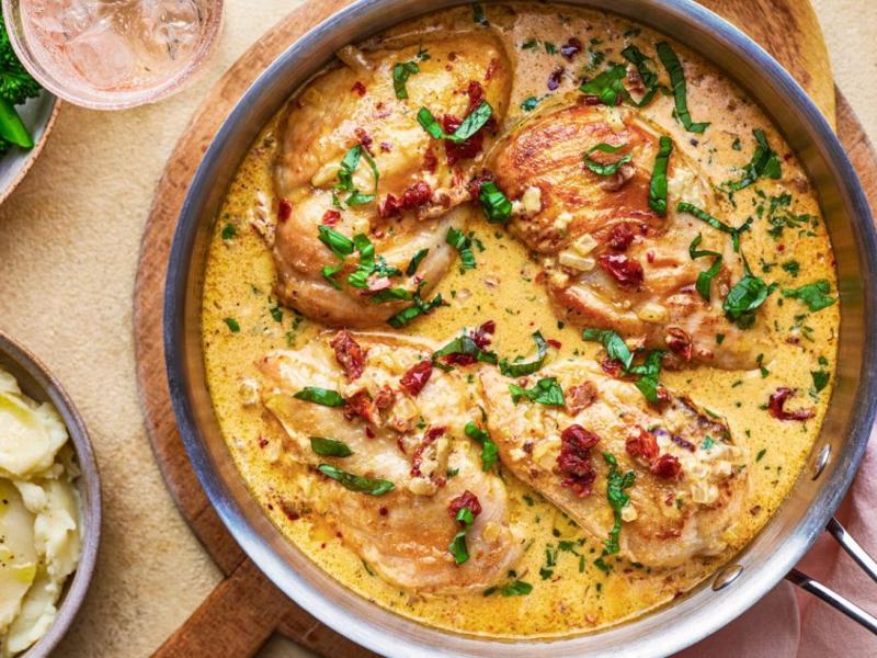 Συνταγή για κοτόπουλο marry me