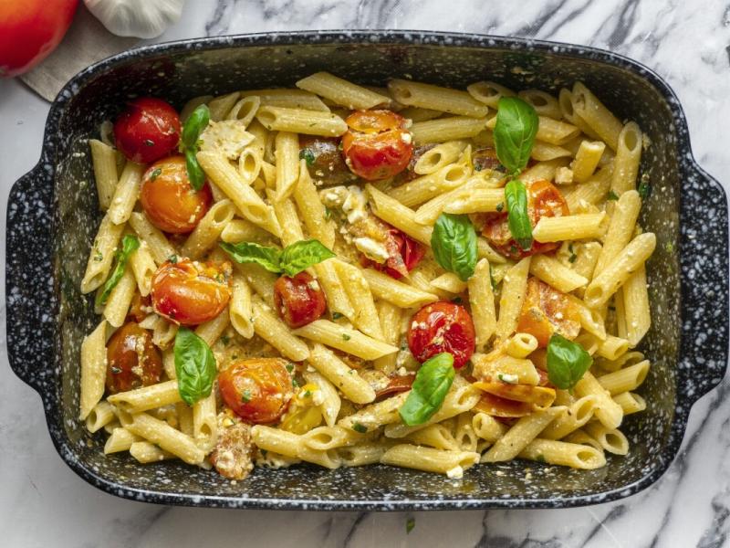 Ζυμαρικά με φέτα