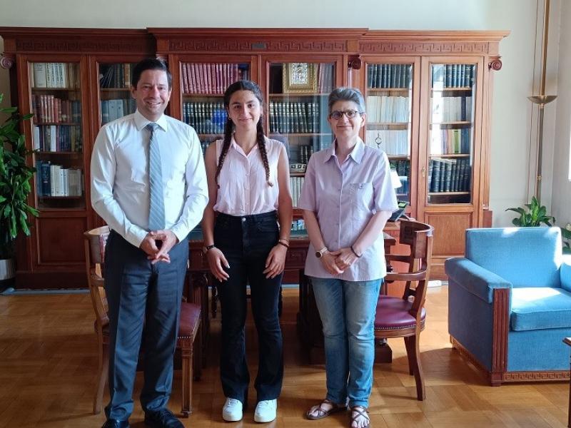 Η πρώτη των πρώτων στις Πανελλαδικές Εξετάσεις 2024 Στρατονίκη Βελισσαρίδη φοιτήτρια στο ΕΚΠΑ