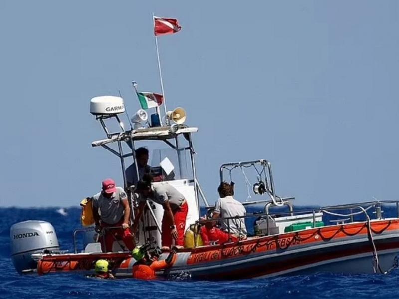 Ναυάγιο σκάφους στη Σικελία