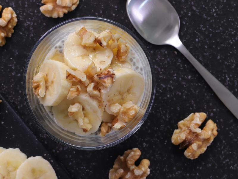 Μπανάνες με γιαούρτι