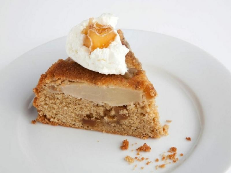 Ανάποδο κέικ αχλαδιού