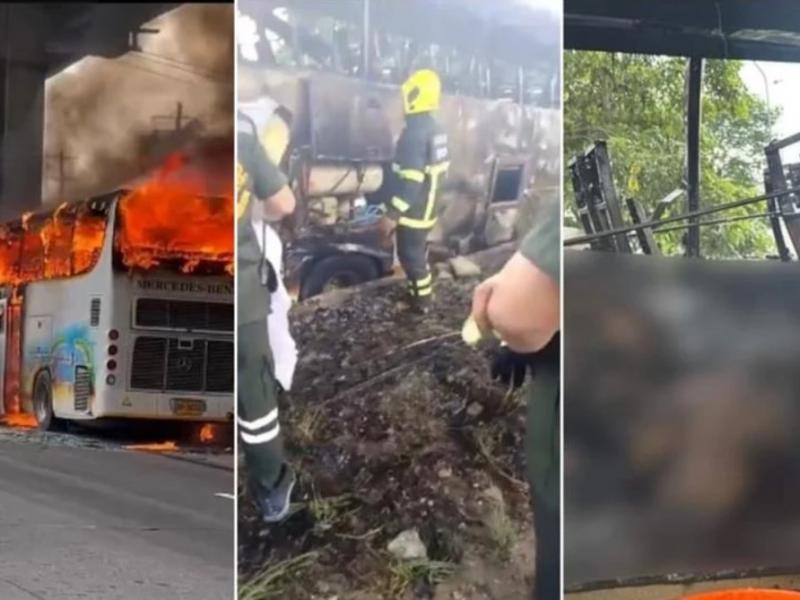 Φωτιά σε λεωφορείο στην Ταϊλάνδη