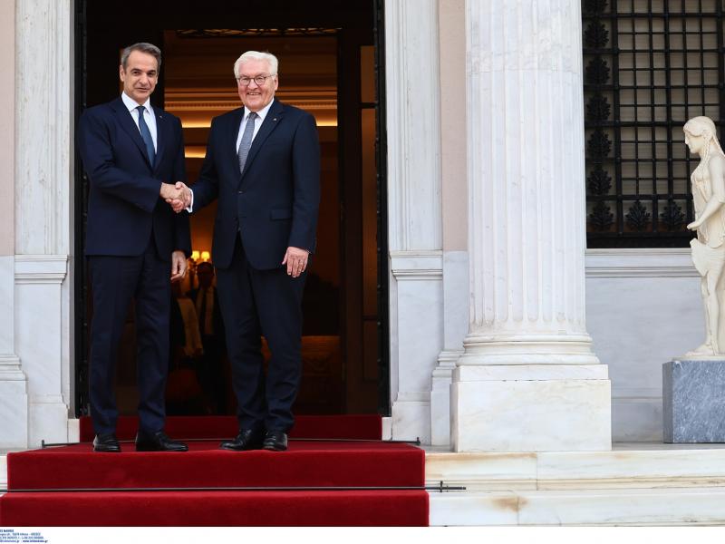 Συνάντηση Μητσοτάκη - Σταϊνμάγερ