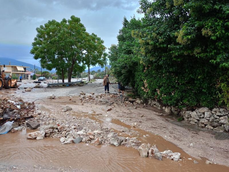 Χείμαρρος στο Αγρίνιο