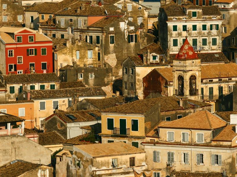 Παλιά πόλη στην Κέρκυρα