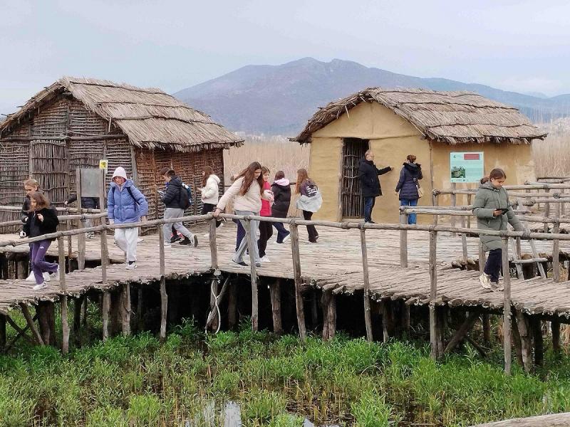 Μαθητές 50ου Δημοτικού Πάτρας στην Καστοριά