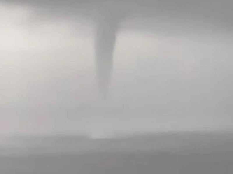 Υδροστρόβιλος στα Χανιά