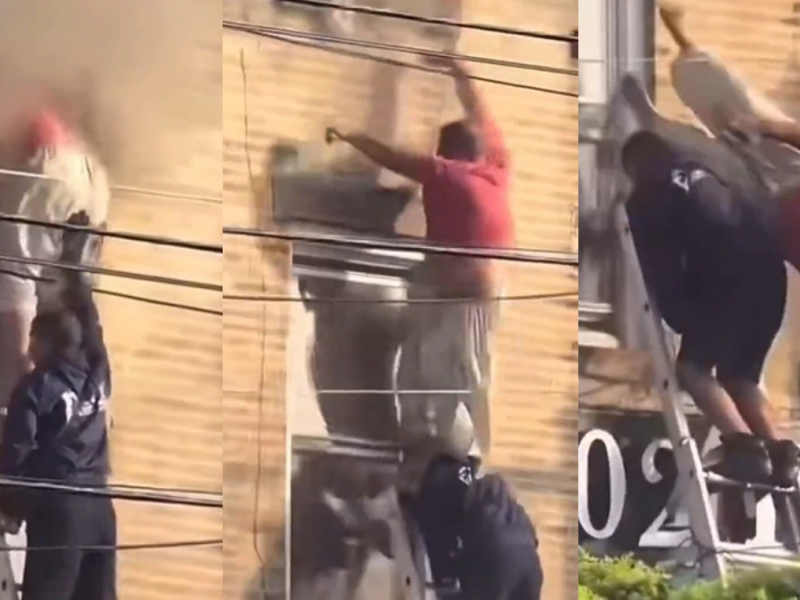 Νέα Υόρκη, πτώση άντρα