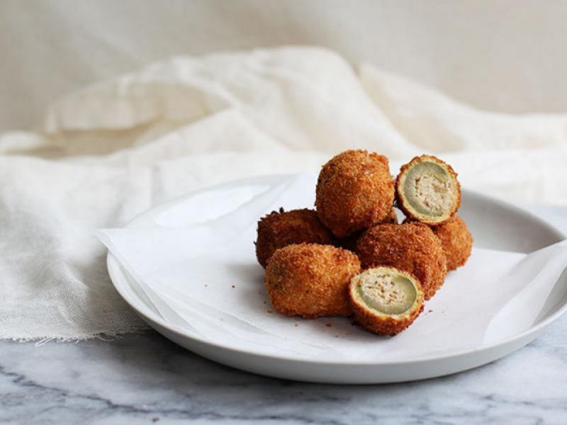 Τηγανητές ελιές