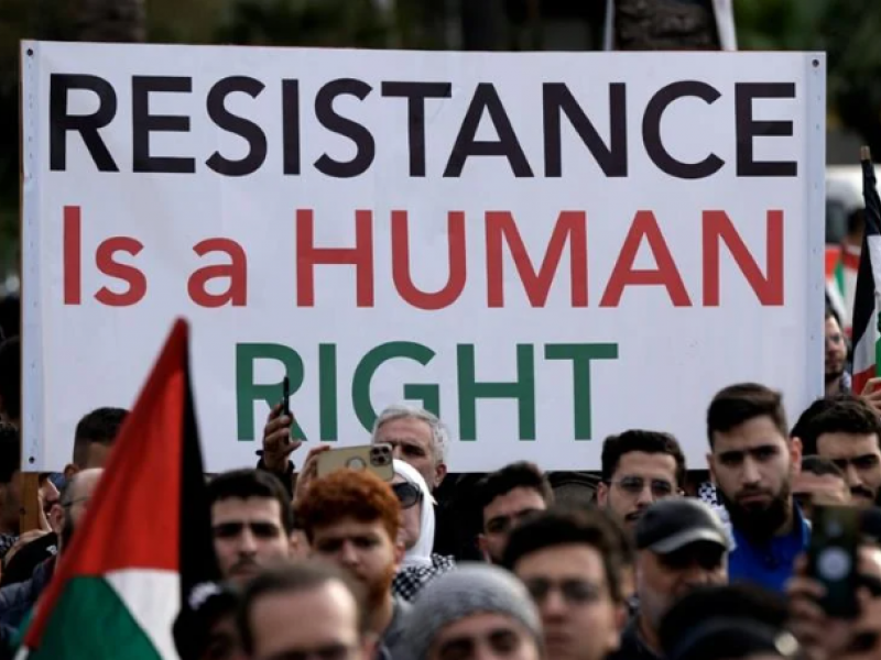 Διαδήλωση υπέρ της Παλαιστίνης