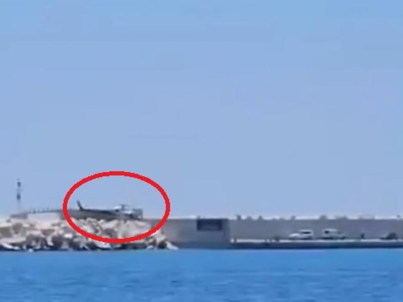 Ελικόπτερο έπεσε στη Βουλιαγμένη