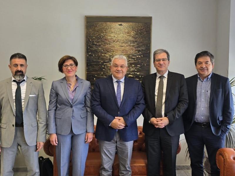 Συνάντηση του Πρύτανη, Θεόδωρου Θεοδουλίδη, με τον Υφυπουργό ΠαιδείαςΝίκο Παπαϊωάννου