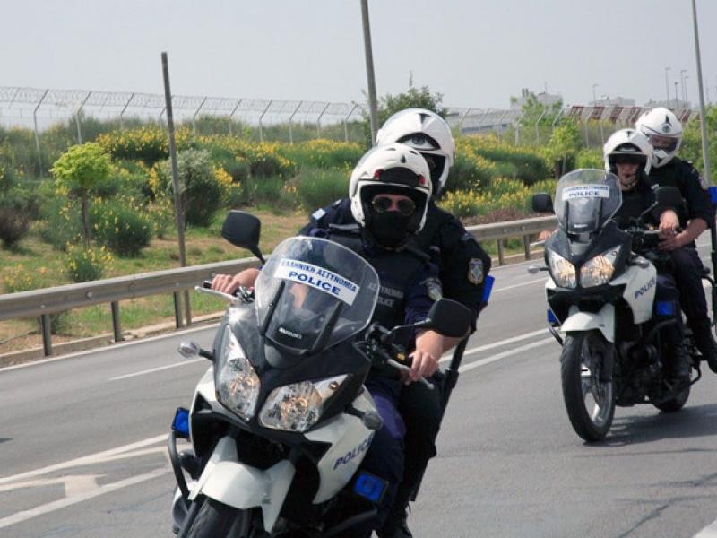 Ομάδα ΔΙΑΣ της Αστυνομίας σε μηχανές