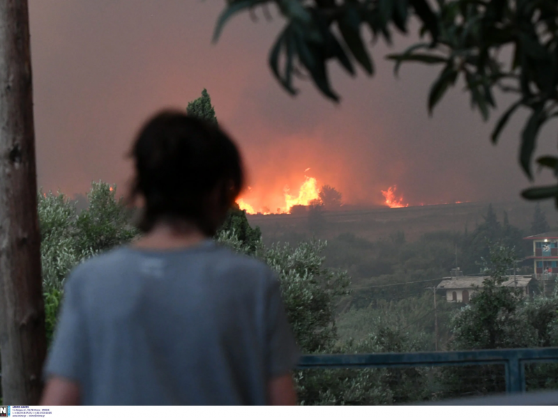 Φωτιά στην Πάτρα