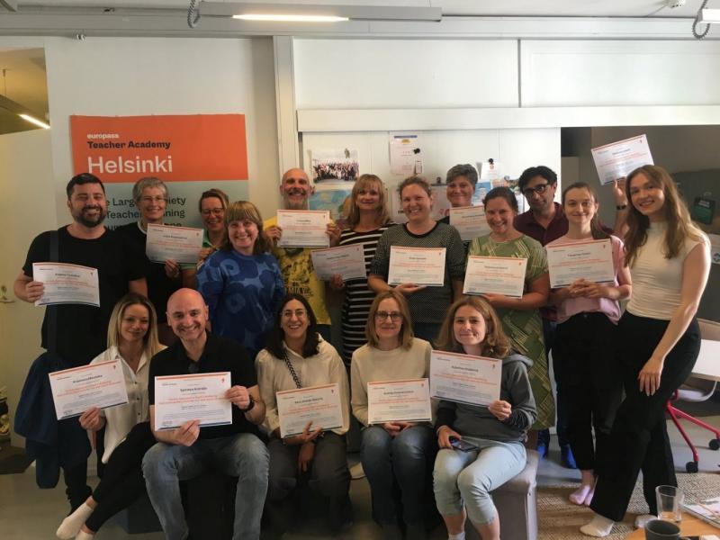 Εκπαιδευτικοί του Γυμνασίου Αξιού εκπαιδεύτηκαν στη Φινλανδία για τη «θετική» εκπαίδευση και την ευημερία των μαθητών μέσω Erasmus+