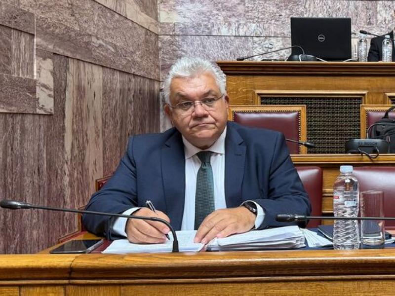 Νίκος Παπαϊωάννου στη Βουλή