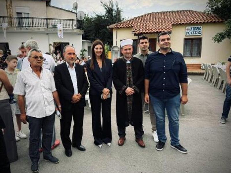 Σοφία Ζαχαράκη στον Έβρο