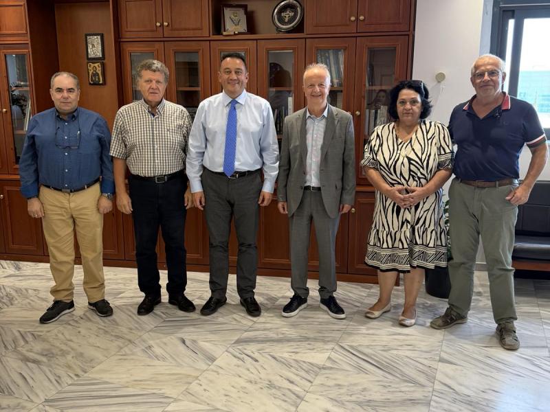 Συνάντηση Δ.Σ. ΠΕΣΥΕ με Υφυπουργό Παιδείας κ. Βλάση