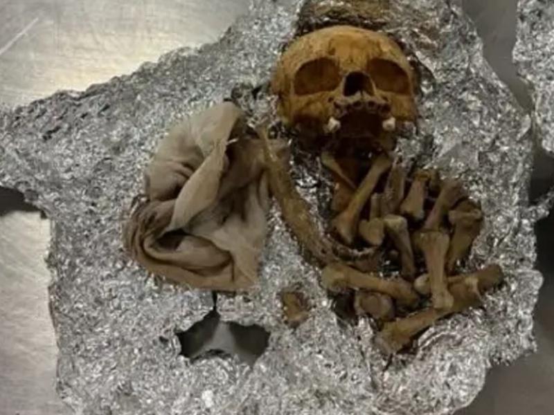 Αεροδρόμιο της Φλόριντα στις ΗΠΑ, ανθρώπινα οστά