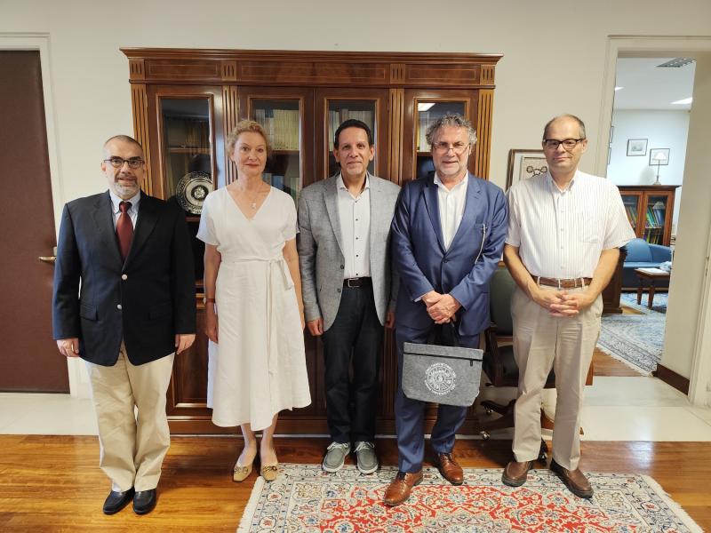 Επίσκεψη του Πρέσβη της Τσεχικής Δημοκρατίας και της Πρυτάνεως της Ακαδημίας Παραστατικών Τεχνών της Πράγας στο Ιόνιο Πανεπιστήμιο