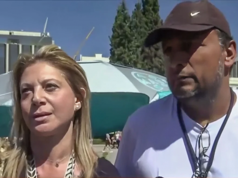 Στο πλευρό του Πάνου Ρούτσι η Μαρία Καρυστιανού