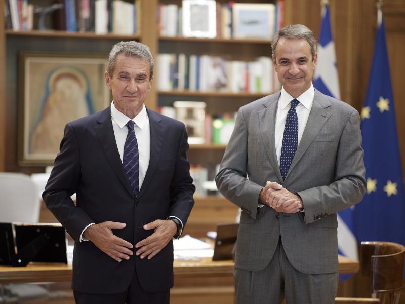 Ανδρέας Λοβέρδος - Κυριάκος Μητσοτάκης