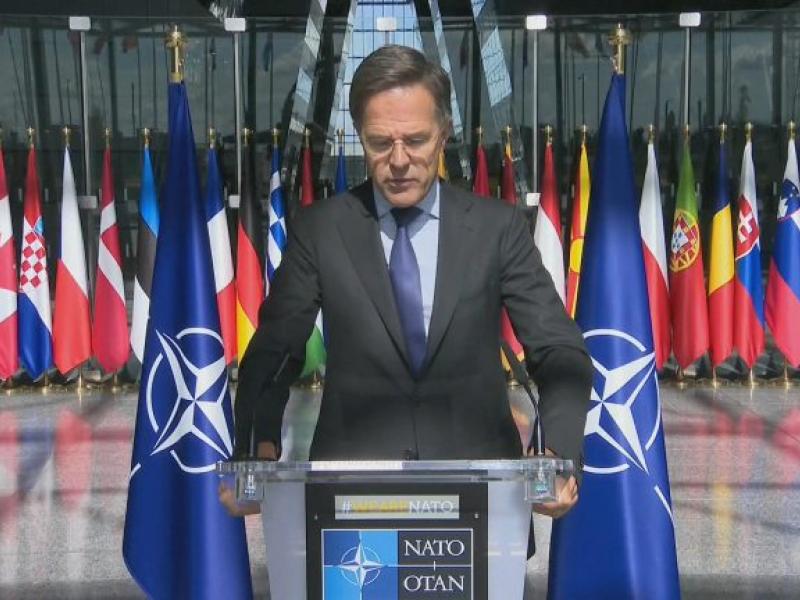 Ο Γενικός Γραμματέας του ΝΑΤΟ, Μαρκ Ρούτε