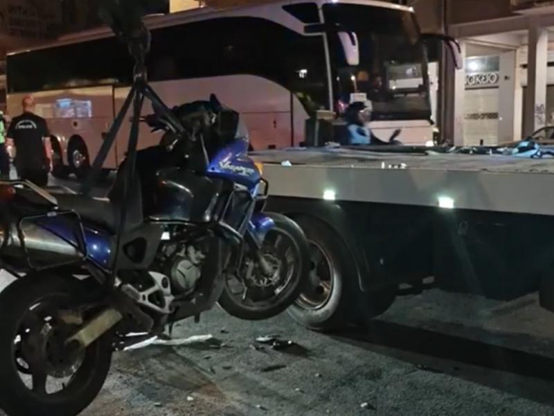 Τροχαίο στην Πατησίων