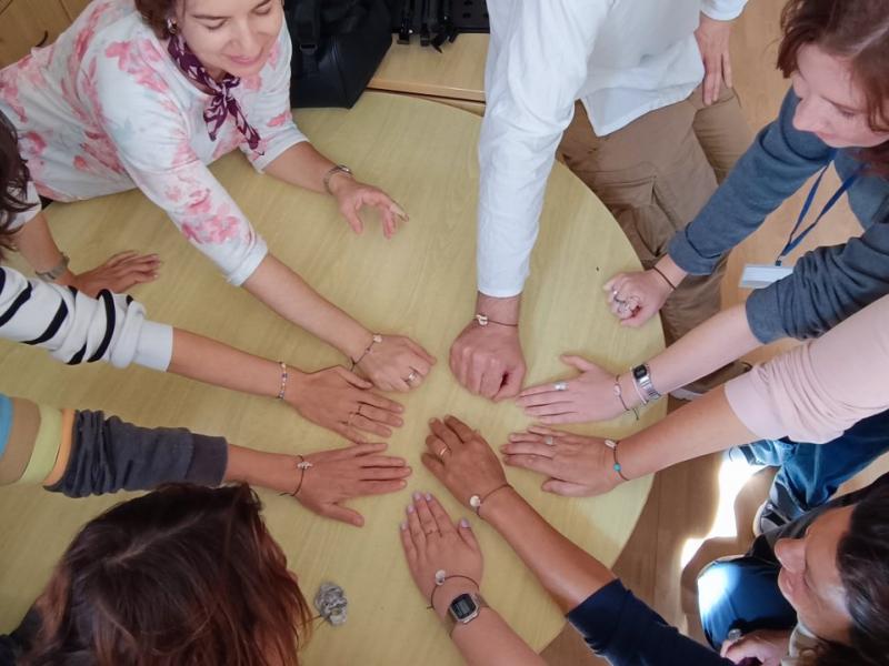 Φιλοξενία εταιρικών σχολείων Erasmus+ στο Γυμνάσιο Μούδρου