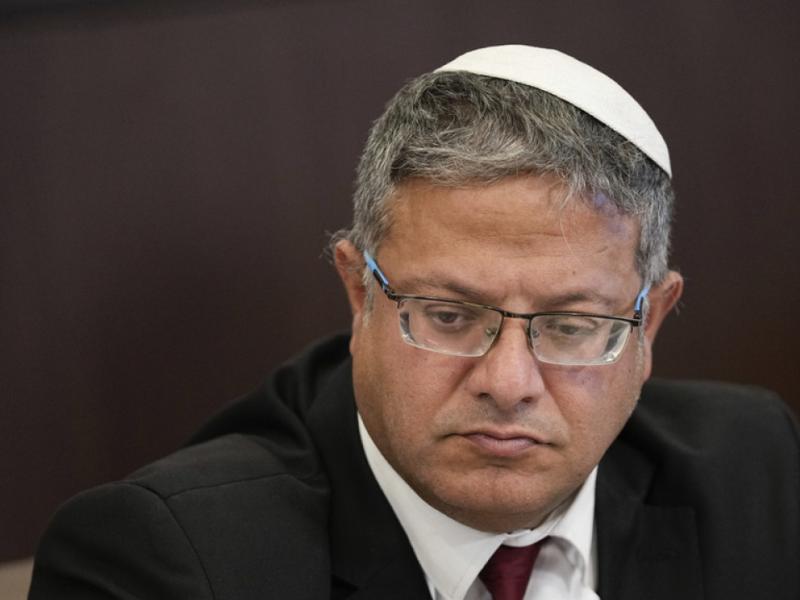 Ο Ισραηλινός ακροδεξιός υπουργός Εθνικής Ασφάλειας, Ιτάμαρ Μπεν Γκβιρ