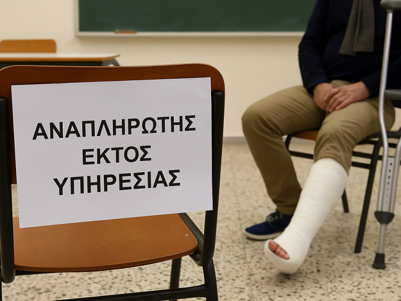 αναπληρωτης τραυματισμένος