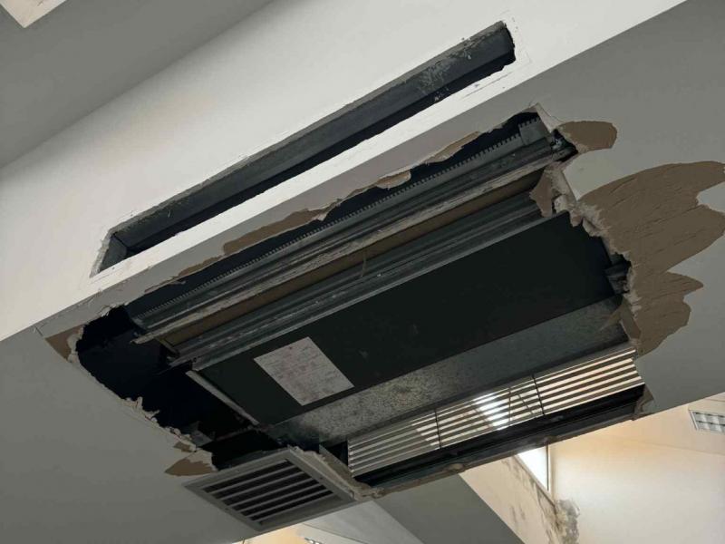 Κακοκαιρία: Πλημμύρισε η Γεωπονική Σχολή στον Βόλο