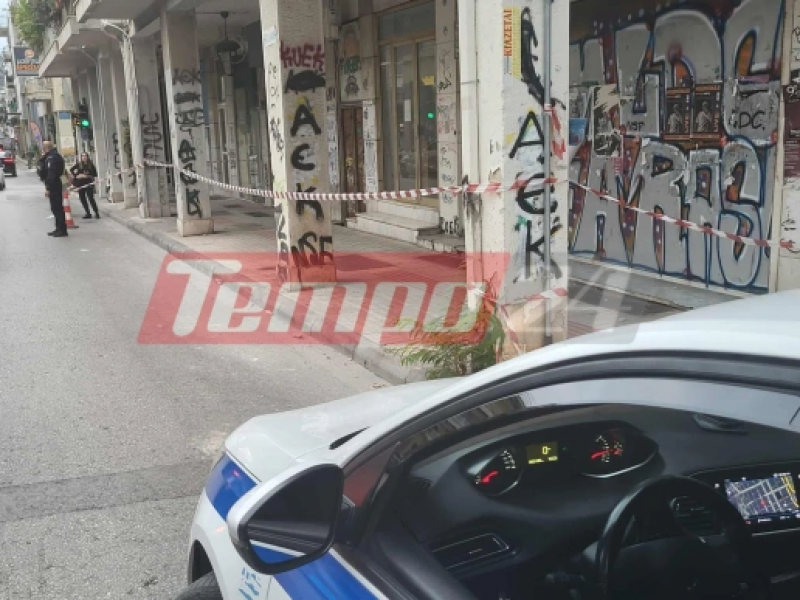 Πάτρα: Σοβάδες έπεσαν δίπλα σε σχολείο