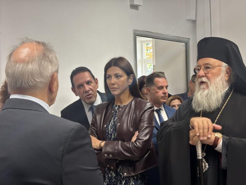 Η Υπουργός Παιδείας, Σοφία Ζαχαράκη, βρέθηκε στην Κέρκυρα