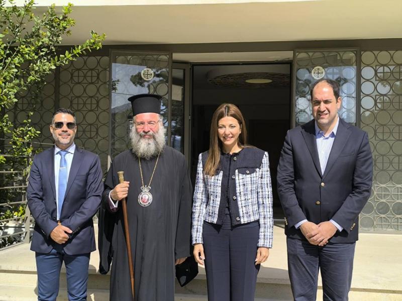 Η Σοφία Ζαχαράκη στην Κρήτη