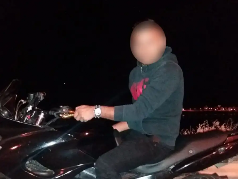 Ο 29χρονος δολοφόνος του Νέου Κόσμου σε μηχανή