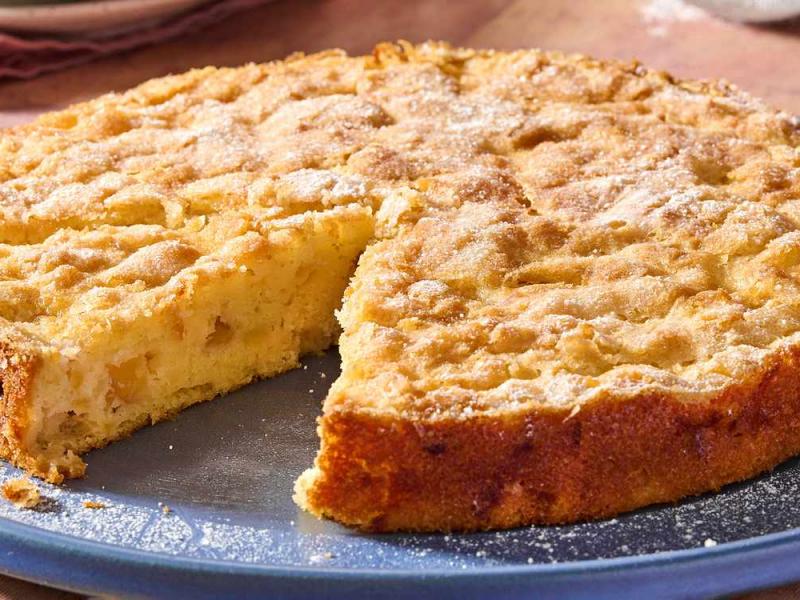 Γαλλικό κέικ μήλου