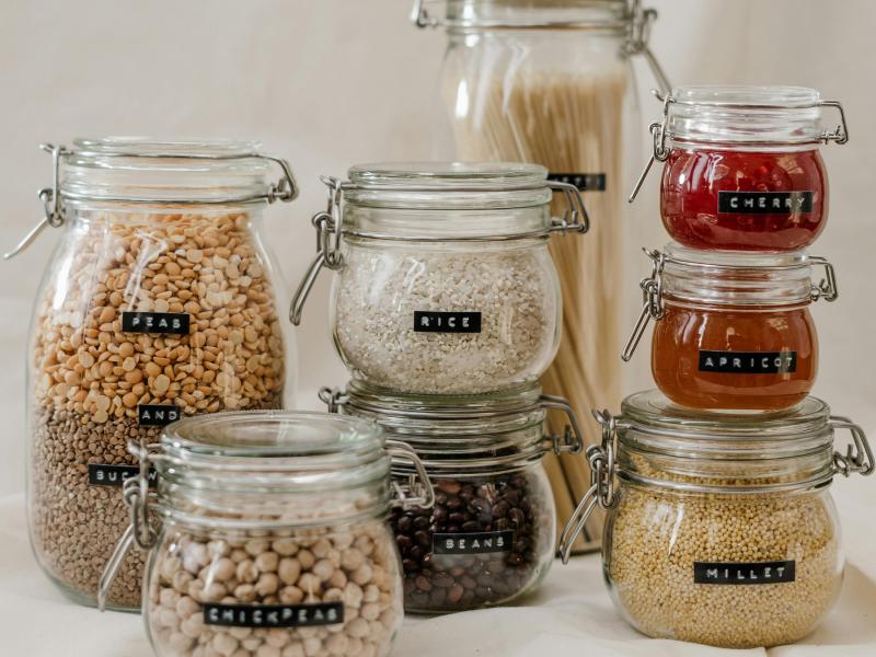 Γυάλινα βαζάκια