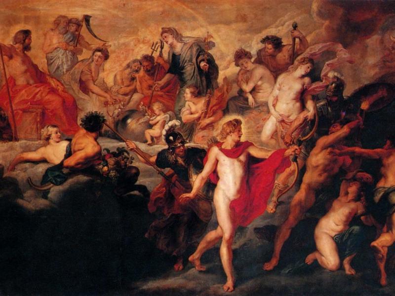 Ιλιάδα, η συνέλευση των Θεών