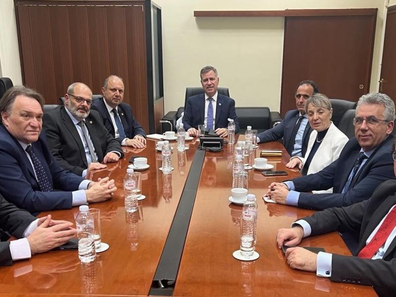 Συνάντηση των Πρυτανικών Αρχών του Διεθνούς Πανεπιστημίου της Ελλάδος και του Αριστοτελείου Πανεπιστημίου