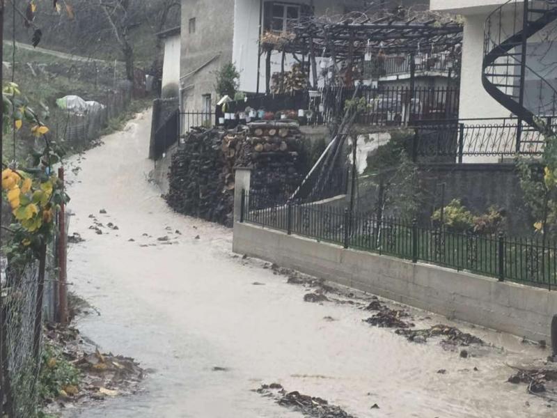 Κακοκαιρία στην Καλαμπάκα