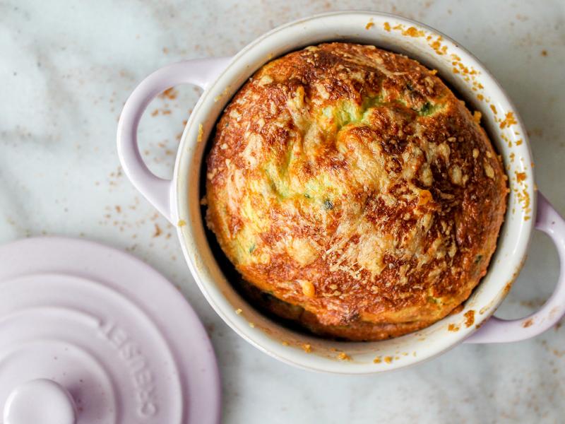 Σουφλέ σπανάκι