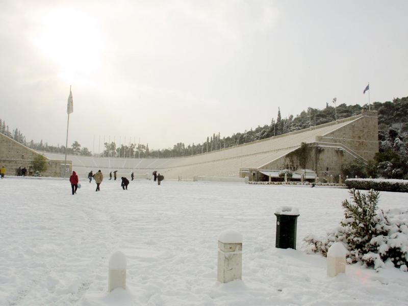 Χιόνια στην Αθήνα