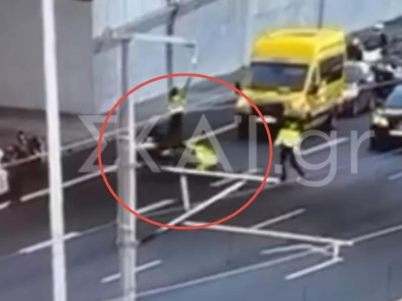 Αττική Οδός: Συνελήφθη ο μοτοσικλετιστής που παρέσυρε και τραυμάτισε τροχονόμο